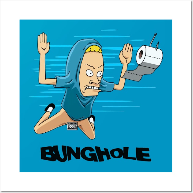 Nevermind Bunghole Beavis Wall Art by EvangelistaPro